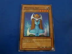 Yugioh Mystical Elf LOB-062 Super Rare - Image 1