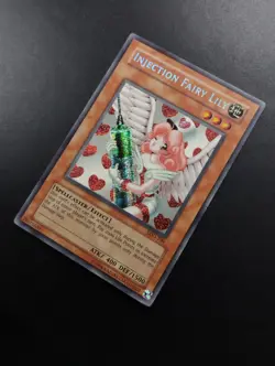 YUGIOH 2003 | INJECTION FAIRY LILY | LOD-100 | NA OLD PRINT | SCR | EXCELLENT - Image 3