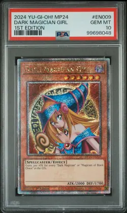 Dark Magician Girl MP24-EN009 1st Edition QCR Yugioh PSA 10 *048 - Image 1