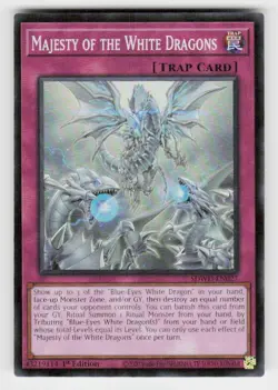 Structure Deck: Blue-Eyes White Destiny #SDWD-EN027 Majesty of the White Dragons - Image 1