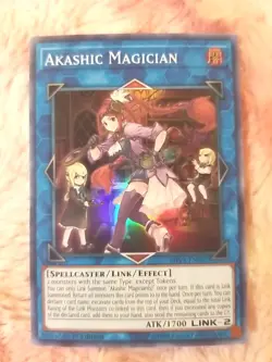Yu-gi-oh! Akashic Magician SHVA-EN052 1st Edition Super Rare Shadows In Valhalla - Image 1