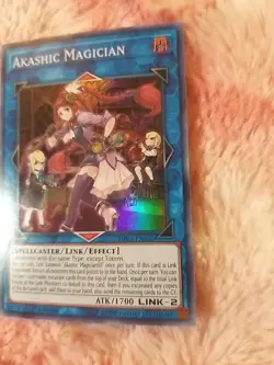 Yu-gi-oh! Akashic Magician SHVA-EN052 1st Edition Super Rare Shadows In Valhalla - Image 3