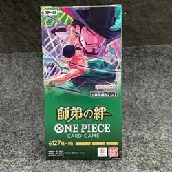 BANDAI One Piece TCG Op 12 The Legacy Of The Master Japanese Booster Box - Image 1