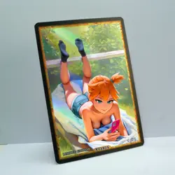 MISTY Waifu Anime Card LIMITED 1/1 Custom TCG Holo Goddess Story ACG T13975 - Image 2