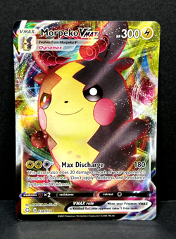 Morpeko VMAX 038/072 Shining Fates Ultra Rare Holo Pokemon TCG Card - NM - Image 1