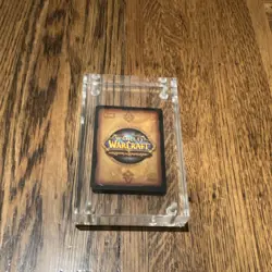 Upper Deck WoW TCG Kuivo Jadefist Ally Fires of Outland Autographed Card 127/246 - Image 3