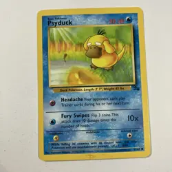 Pokemon TCG Psyduck Golduck 2-Card Evolution Fossil Set Lot A - Image 3