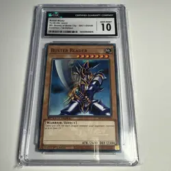 Buster Blader SBC1-ENA06 1st Edition Common CGC 10 Gem Mint Yu-Gi-Oh Card - Image 1