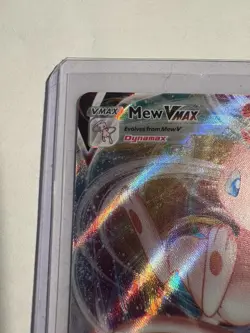 Pokemon Mew VMAX Ultra Rare TCG Card Fusion Strike 114/264 Near Mint Condition - Image 2