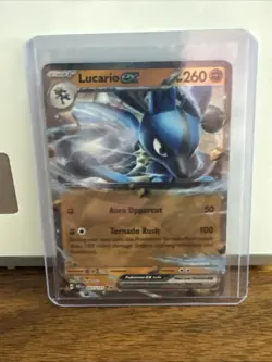Pokemon Lucario ex Holo Card Sv Prismatic Evolutions 051/131 HP260 NM/M - Image 1