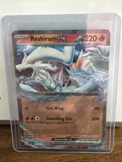 Pokemon TCG Reshiram EX 030/159 Journey Together Double Rare Card NM/M - Image 1