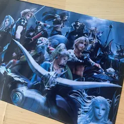 Final Fantasy Rubber Playmat Play Mat For Tcg Trading Card Game Mouse Pad - Image 2