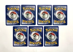 POKEMON TCG 7 CARD 2000 NEO GENESIS LOT CYNDAQUIL MAGMAR QUILAVA SEADRA 😺 - Image 2