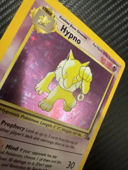 Hypno Fossil 8/62 Holo 1999-2000 Wizards Base Set Pokemon Card - Image 3