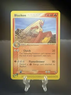 Pokemon Card - Blaziken Ruby and Sapphire 15/109 Rare - Image 1