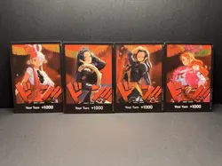 DON!! Card Foil LOT (4) – EB03 Heroines Edition – Boa, Nico, Uta and Nami - Image 1