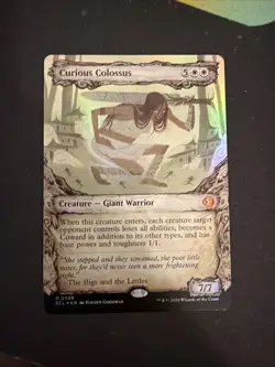 Curious Colossus (Showcase) Lorwyn Eclipsed Foil - Image 1