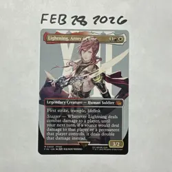 Lightning, Army of One (0400) (Borderless) Final Fantasy Regular - Image 1