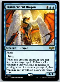 Transcendent Dragon R Commander: Tarkir: Dragonstorm 22 NM - Image 1