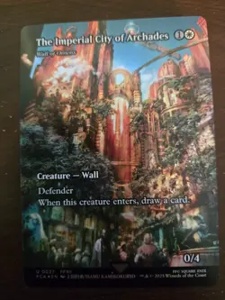 The Imperial City of Archades - Wall of Omens (Showcase) Final Fantasy - Foil - Image 1