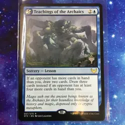 Teachings of the Archaics - 57/275 - Blue - Rare - Mtg Strixhaven - Image 1