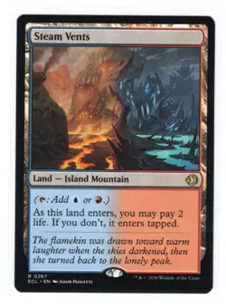 Steam Vents | Regular | NM | MTG | 0267 | Rare | ECL - Lorwyn Eclipsed - Image 1