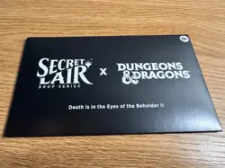 Secret Lair D&D: Death is in the Eyes of the Beholder II - Non-Foil (Sealed) - Image 1