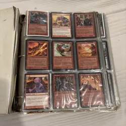 Magic The Gathering Collection Vintage Mtg Huge Binder - Image 2