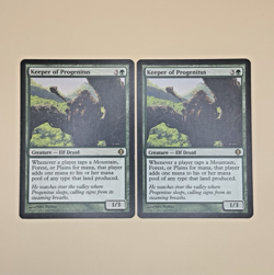 2x MTG - Keeper of Progenitus - Shards of Alara - LP, English Magic x2 - Image 1