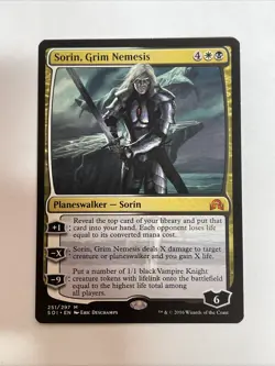 Sorin, Grim Nemesis Shadows over Innistrad #251 Mythic - Image 1