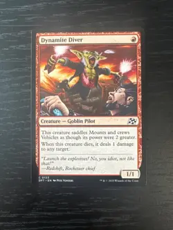 Dynamite Diver - Aetherdrift #0123 MTG Magic The Gathering - Image 1