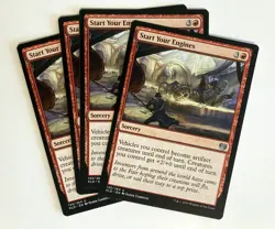 Start Your Engines (4) Kaladesh NM MTG Magic the Gathering - Image 1