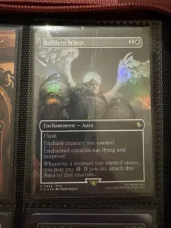 Brilliant Wings - Borderless Rare - MTG Final Fantasy Commander - 0454 NM - Image 1
