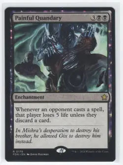 #179 2024 Foundations Painful Quandary Rare - Image 1