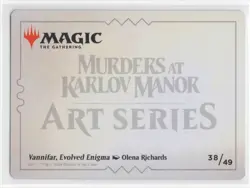 #38 2024 Magic Murders at Karlov Manor Vannifar, Evolved Enigma Art Series Gold - Image 2