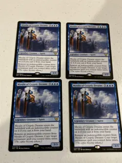 4 x mtg Myojin of Cryptic Dreams, Kamigawa Neon Dynasty Commander, unplayed - Image 1