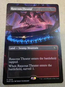 Raucous Theater - (Borderless) Murders at Karlov Manor Regular - Mtg - Image 1