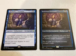 2 x mtg Shameless Charlatan, 1 foil etched, Commander Legends Baldurs Gate - Image 1