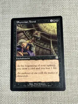 Phyrexian Arena Apocalypse 2001 MTG Black Enchantment LP+ - Image 1