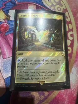 Exotic Orchard (Surge Foil) #390 (LP) Final Fantasy FIC Magic MTG - Image 1