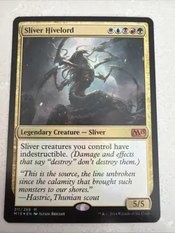 Foil Sliver Hivelord NEAR MINT Core Set 2015 (M15) - Image 1