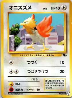 Spearow Intro Pack (Squirtle) MP Pokemon TCG JP - Image 1