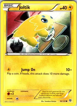 Joltik 50/135 Plasma Storm Pokemon TCG LP Normal - Image 1