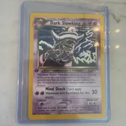 Pokemon Card - Dark Slowking Neo Destiny 20/105 Rare 1st Edition - Image 1