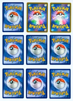 9x Pokemon Card Lot: French/Japanese Full Art VMAX Cards: Tangela, Machoke - Image 2