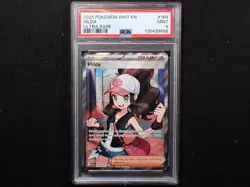 2025 POKEMON WHT EN-WHITE FLARE ULTRA RARE #164 HILDA PSA 9 - Image 1