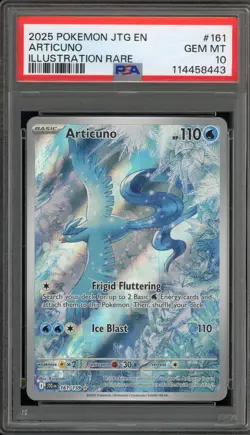 Pokemon Articuno Journey Together Illustration Rare #161 PSA 10 Gem Mint - Image 1