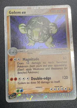 Golem ex | 91/97 | EX Dragon Holo | Pokemon Card | NM - Image 2
