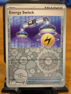 Pokemon TCG Scarlet & Violet Base Energy Switch Reverse Holo 173/198 - Image 1