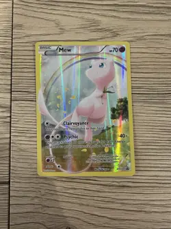 2016 POKEMON XY BLACK STAR PROMO XY110 FULL ART/MEW MYTHICAL POKEMON COLLECTION - Image 3